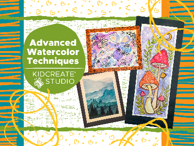  Advanced Watercolor Techniques Summer Camp (7-12 Years)