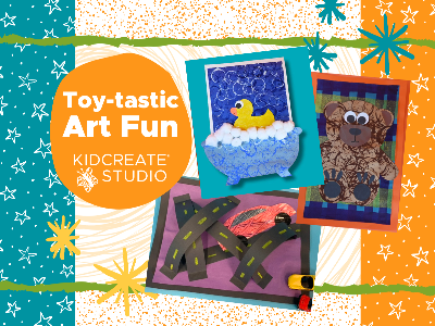 Toy-tastic Art Fun Weekly Class (3-6 Years)