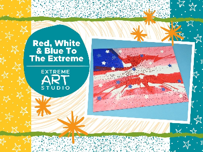 Kidcreate Studio - Eden Prairie. Red, White and Blue to the Extreme Workshop (5-12 years)